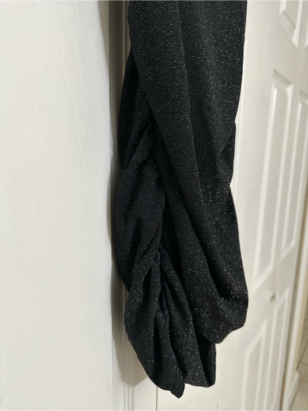 Black Sparkle Maxi Skirt - Elegant Evening Wear